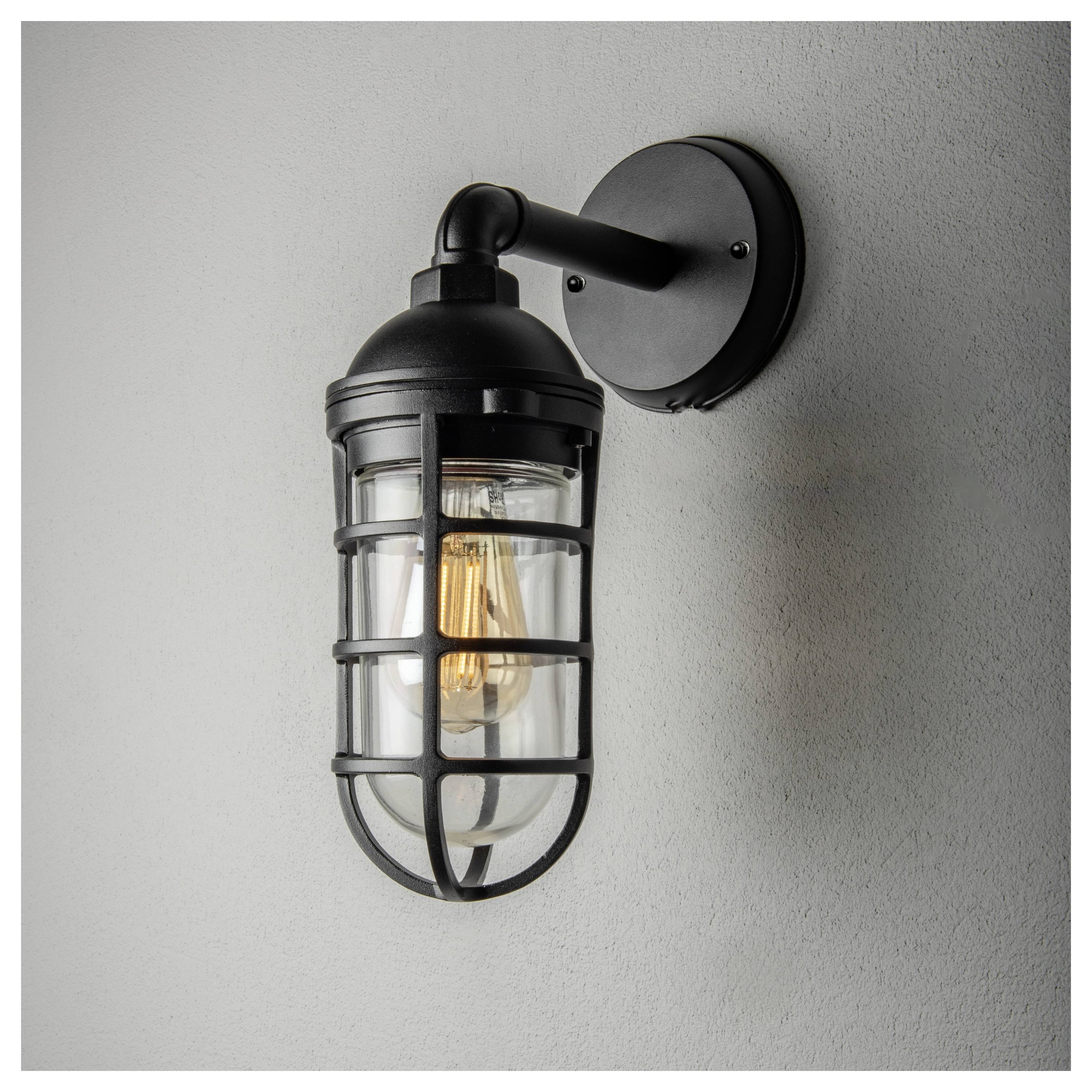Konstsmide Olbia 7355-750 Außenwandleuchte E27 20W Schwarz