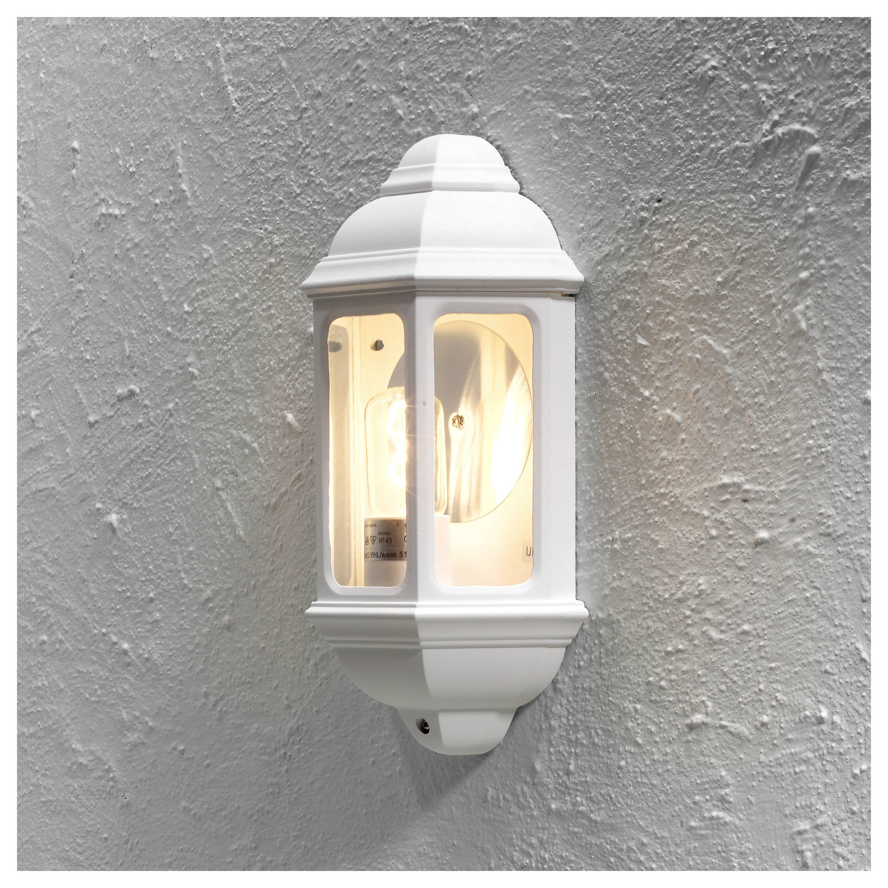 Konstsmide Cagliari 7011-250 Außenwandleuchte E27 100W Weiß