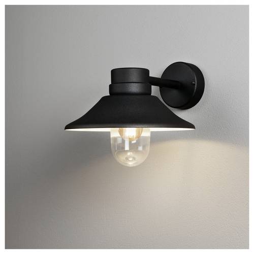 Konstsmide Vega 428-750 Außenwandleuchte E27 60 W Schwarz