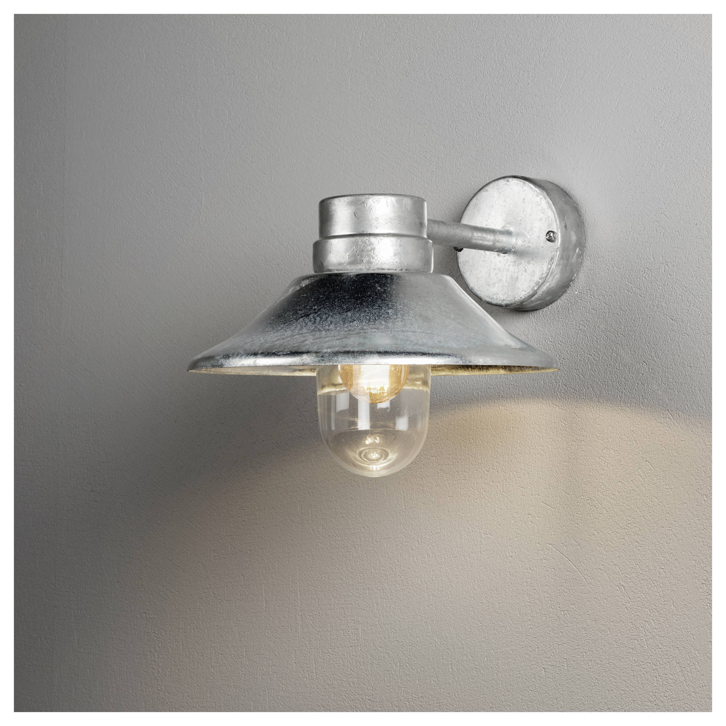 Konstsmide Vega 428-320 Außenwandleuchte E27 60W Galvanisiert