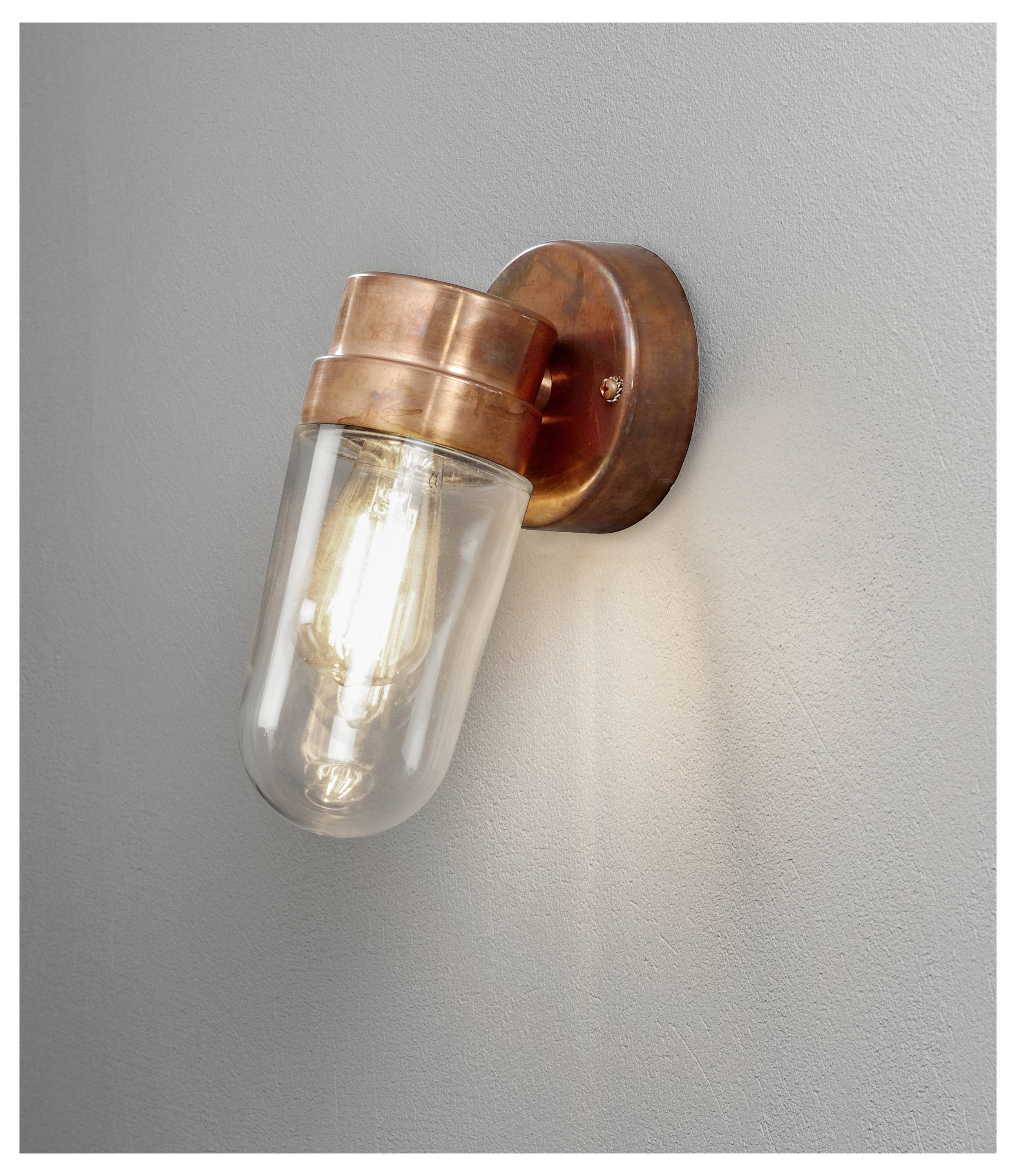 Konstsmide Vega 429-900 Außenwandleuchte E27 60W Kupfer