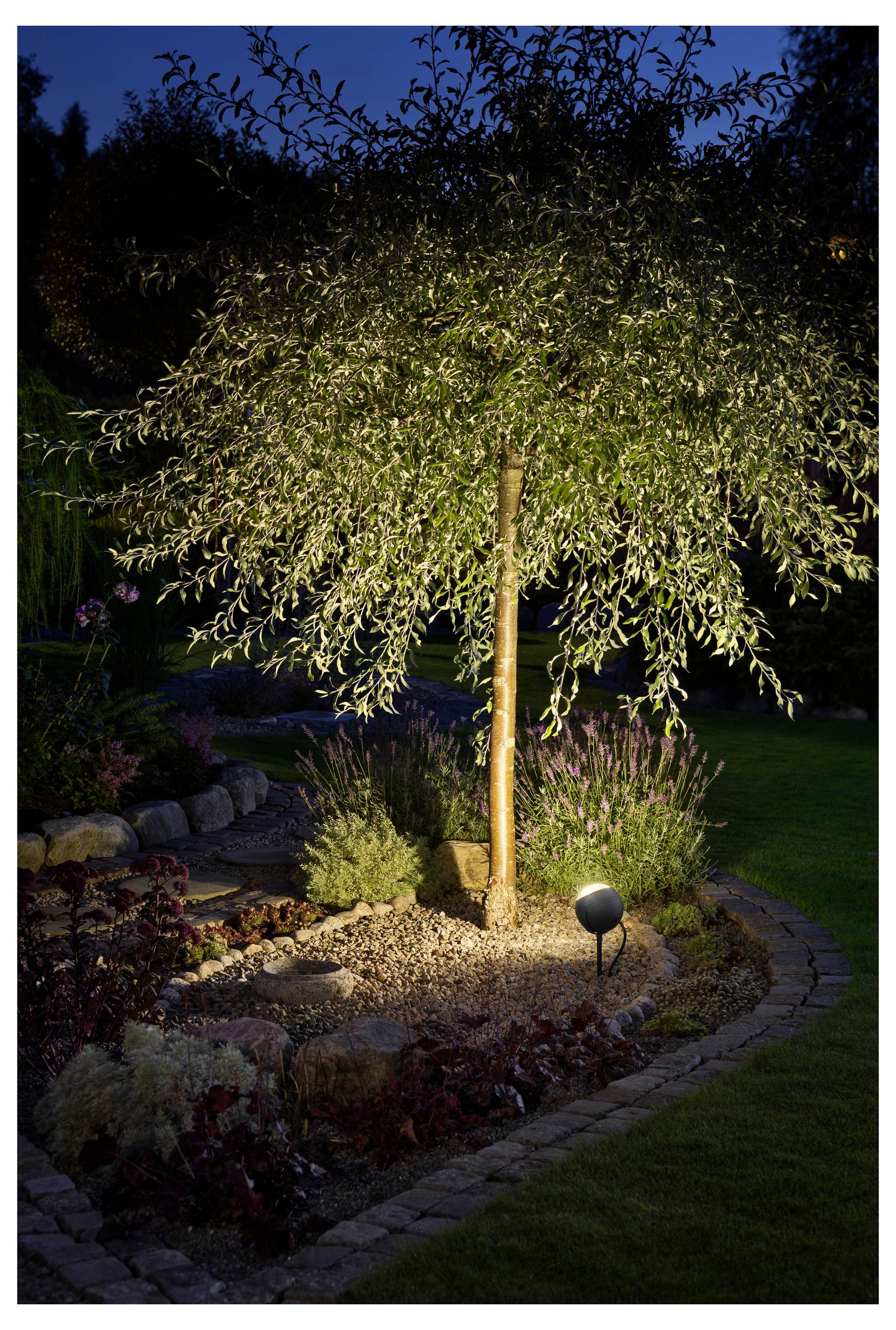 Konstsmide 7529-750 Lecce LED-Gartenstrahler EEK: G (A - G) LED 4W Schwarz