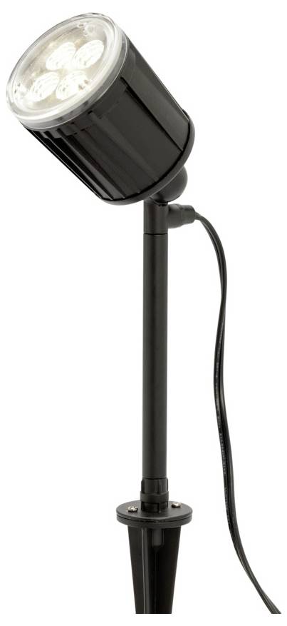 Konstsmide 7447-000 Amalfi LED-Gartenstrahler EEK: G (A - G) LED 4W Schwarz