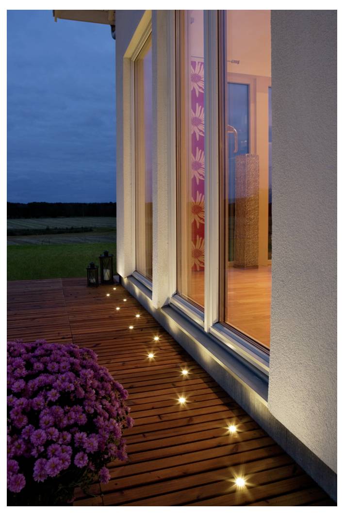 Konstsmide 7464-000 Bodeneinbauleuchte, Außeneinbauleuchte LED LED G (A - G) Edelstahl