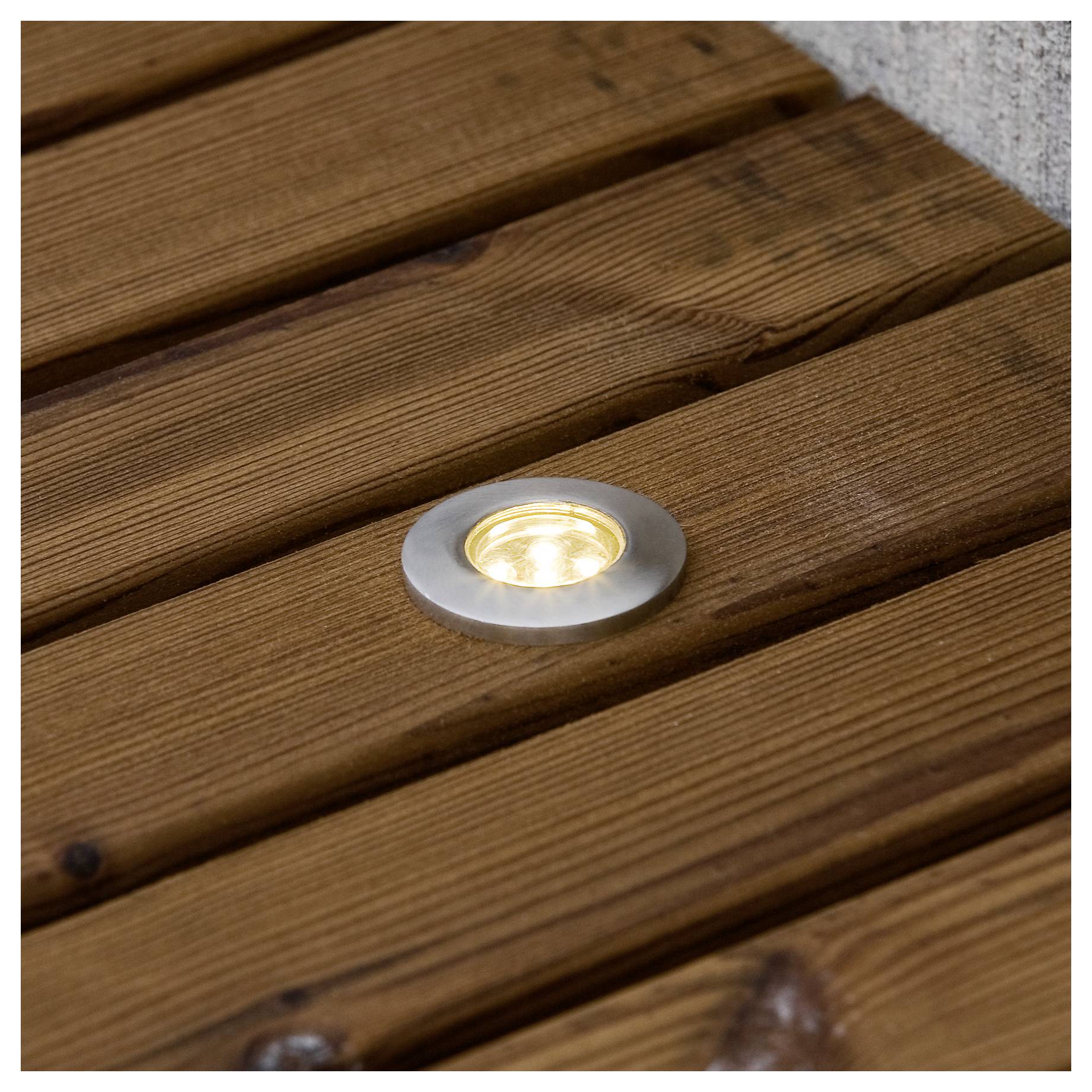 Konstsmide 7468-000 Bodeneinbauleuchte, Außeneinbauleuchte LED LED G (A - G) Edelstahl