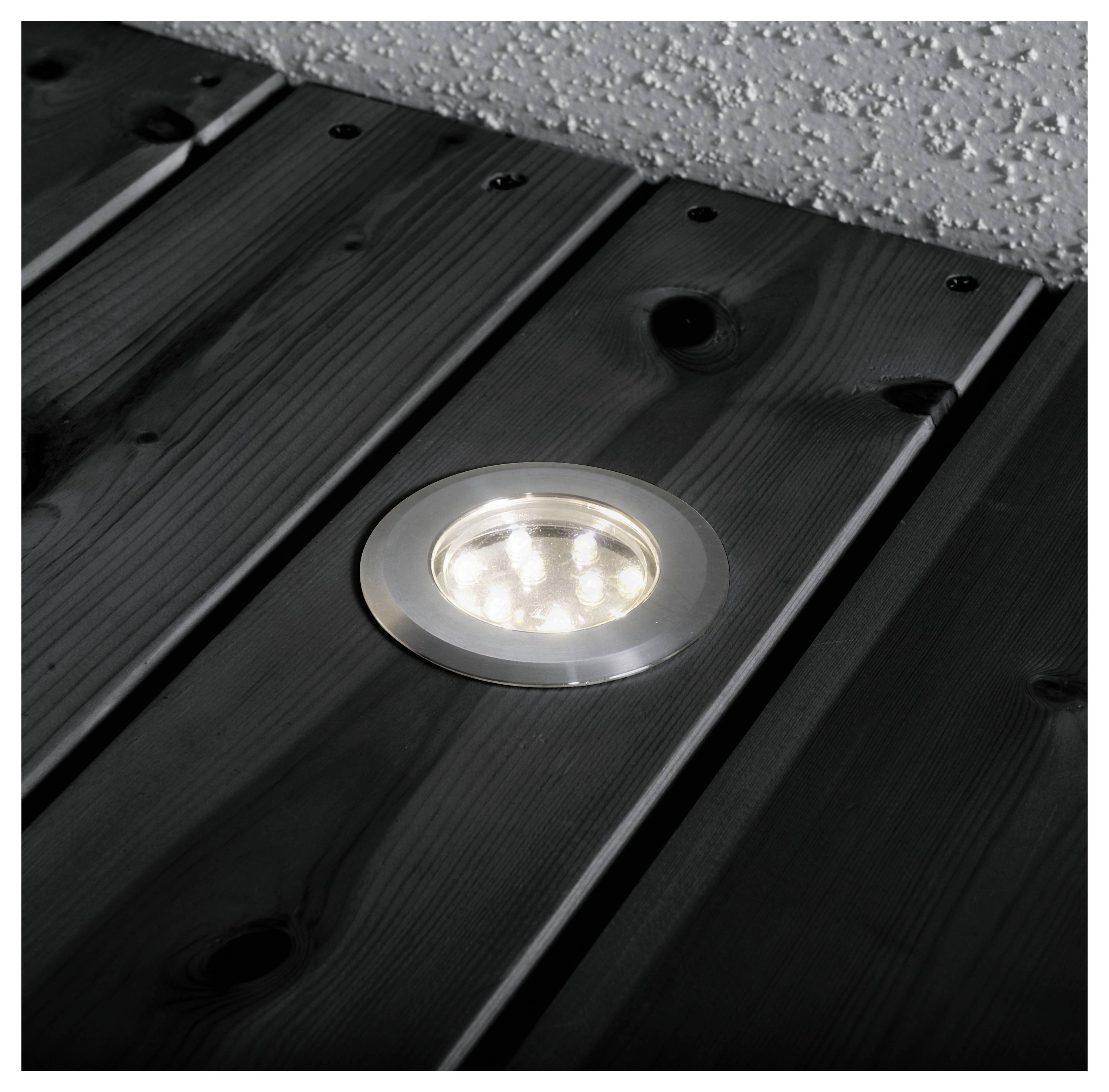 Konstsmide 7469-000 Bodeneinbauleuchte, Außeneinbauleuchte LED LED G (A - G) Edelstahl