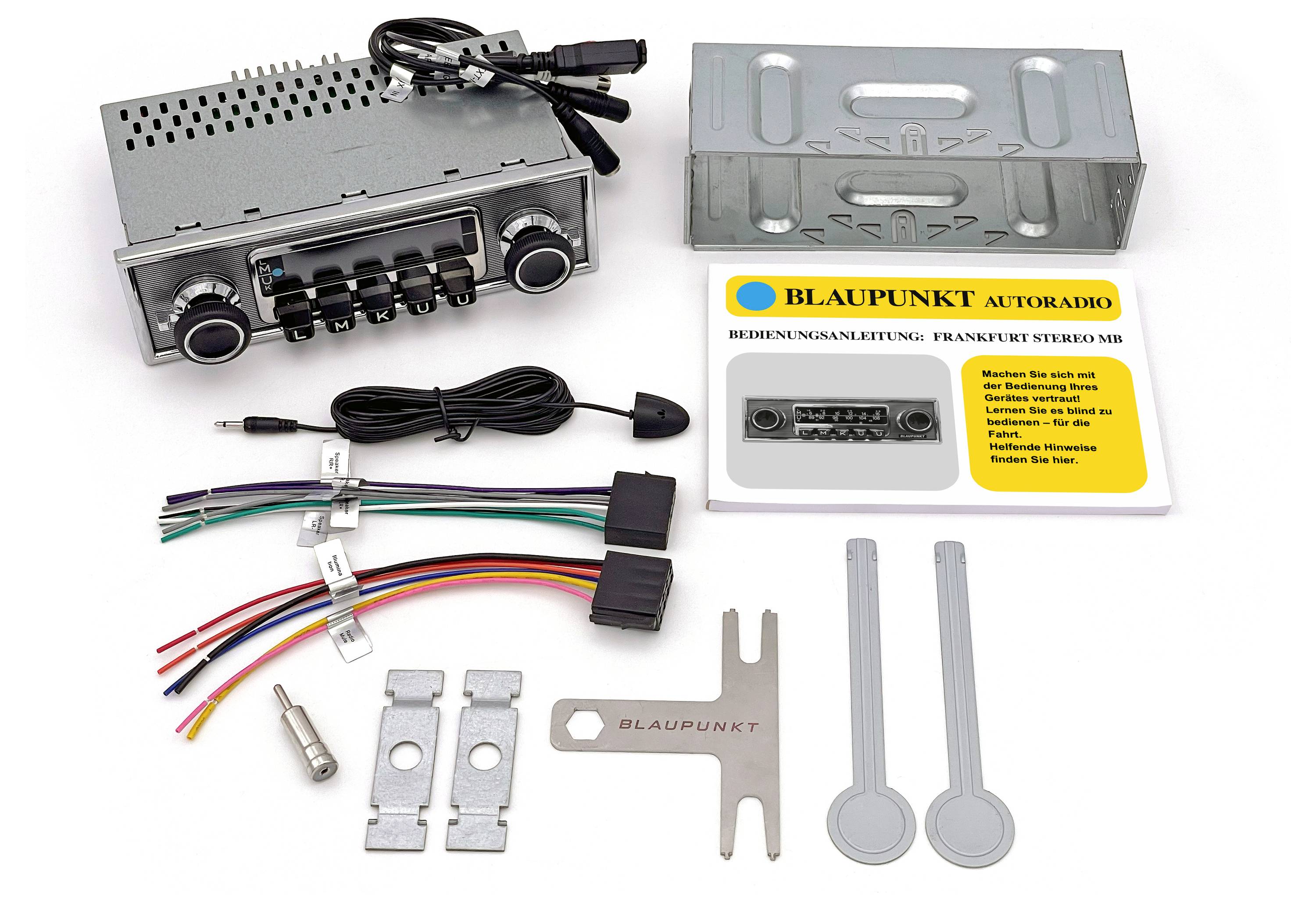 Blaupunkt RETRO CAR RADIO FRANKFURT STEREO MB Autoradio Retro Design