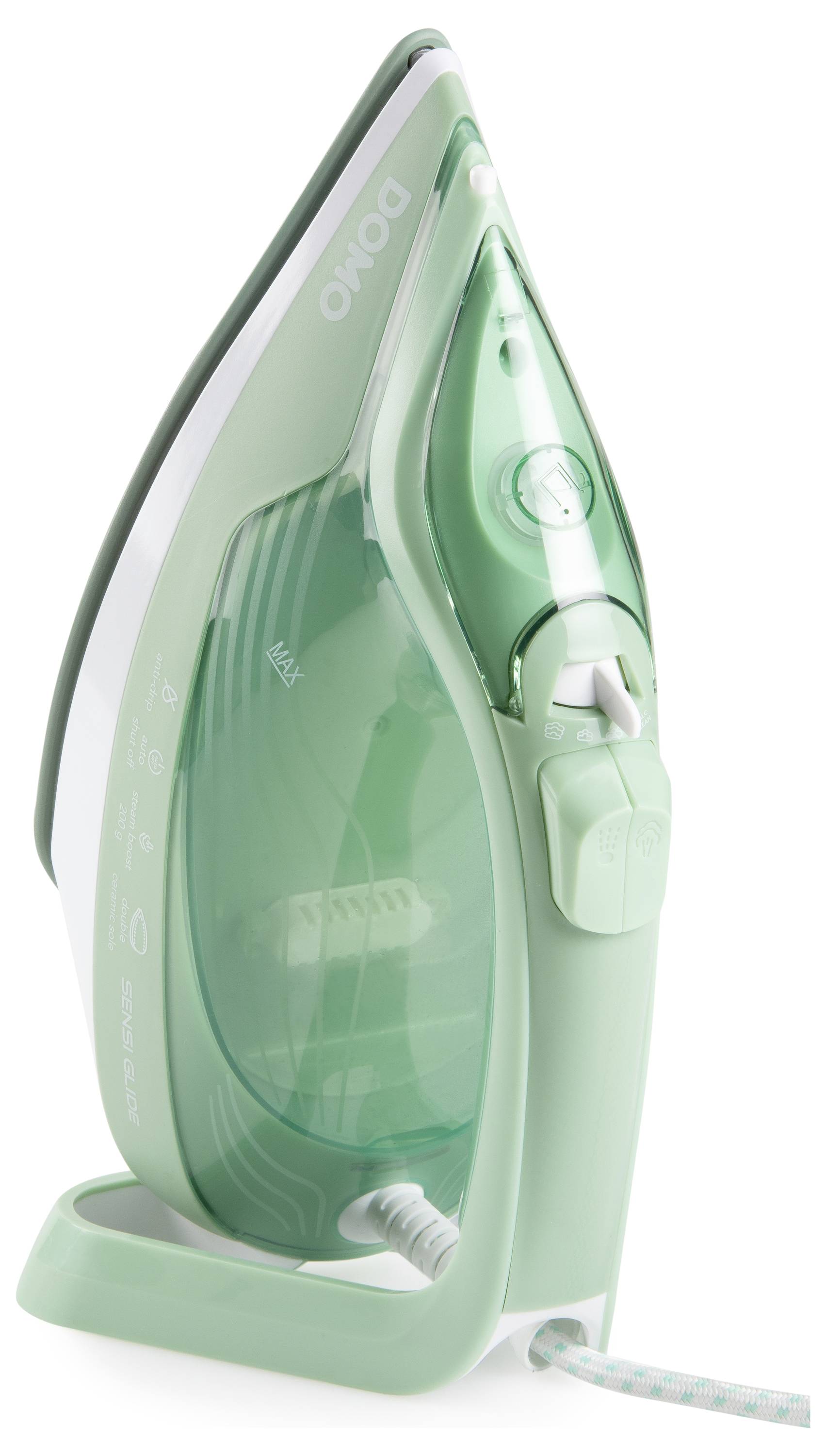 DOMO DAMPFBÜGELEISEN Dampfbügeleisen Grün 2830W