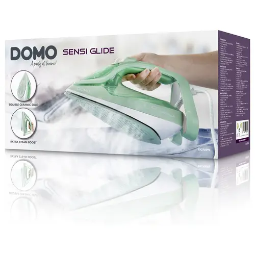DOMO DAMPFBÜGELEISEN Dampfbügeleisen Grün 2830 W DOMO DAMPFBÜGELEISEN Dampfbügeleisen Grün 2830 W