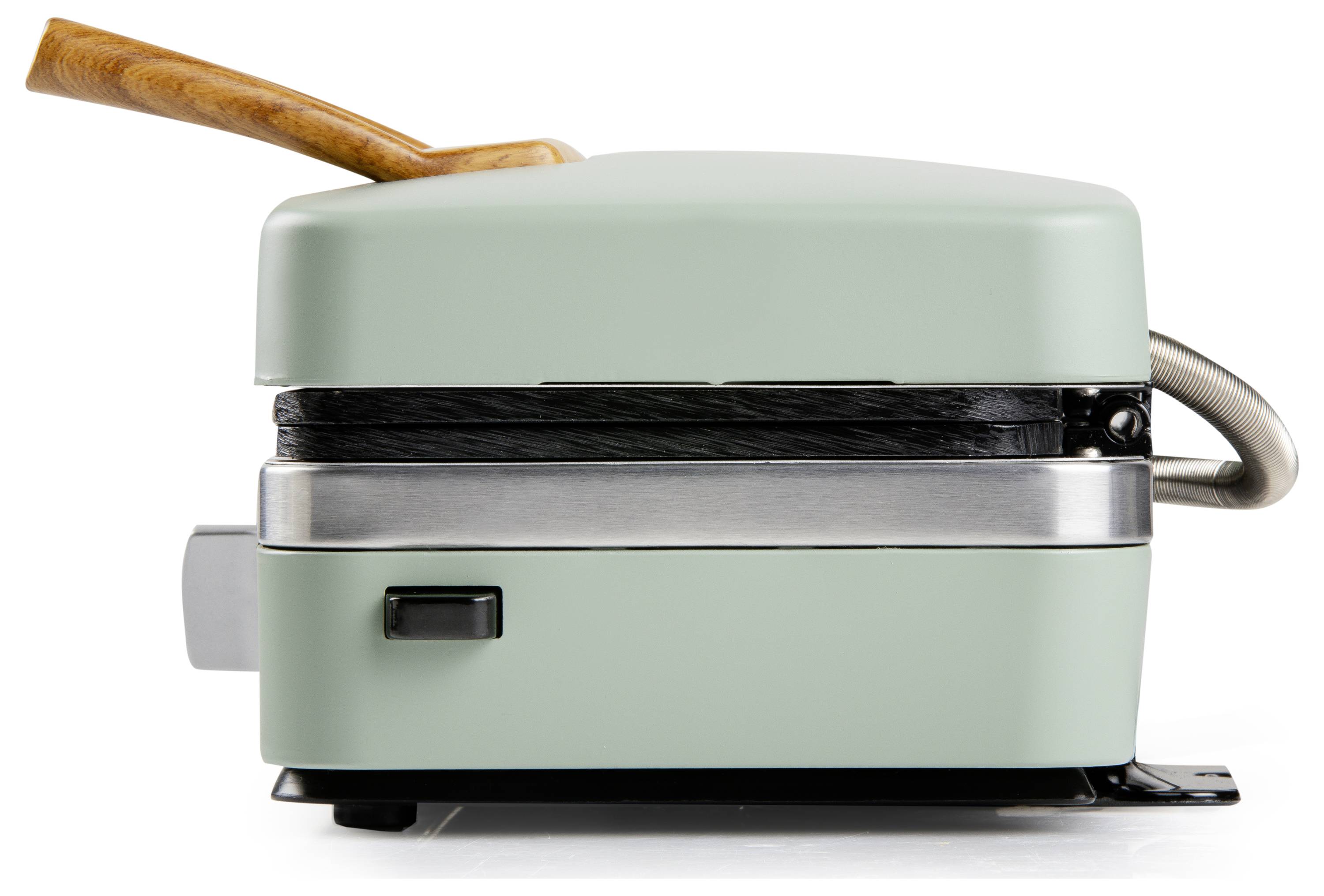 DOMO SANDWICH-WAFFLE-GRILL 3-IN-1 Waffeleisen Salbei-Grün