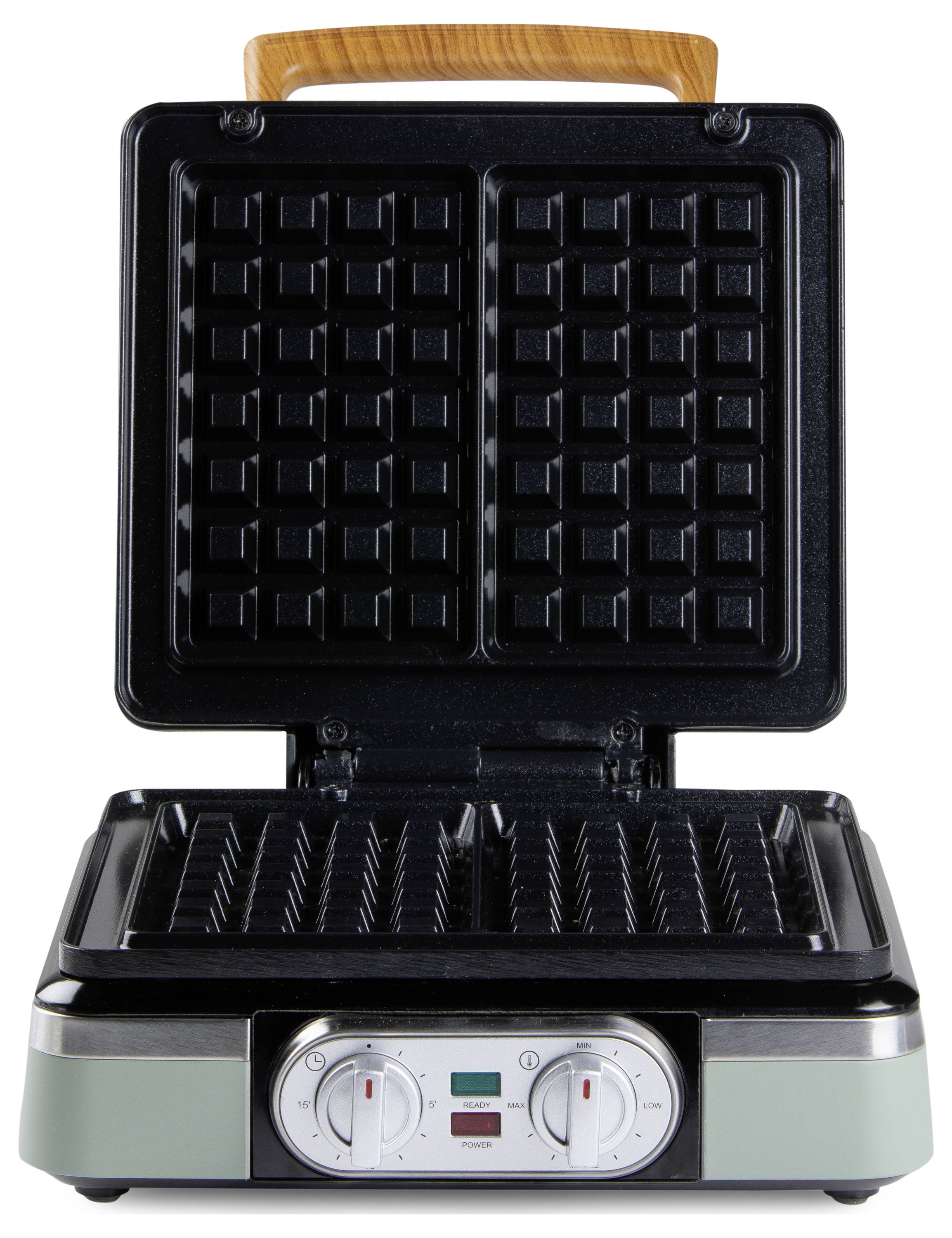 DOMO WAFFELMAKER Waffeleisen Salbei-Grün