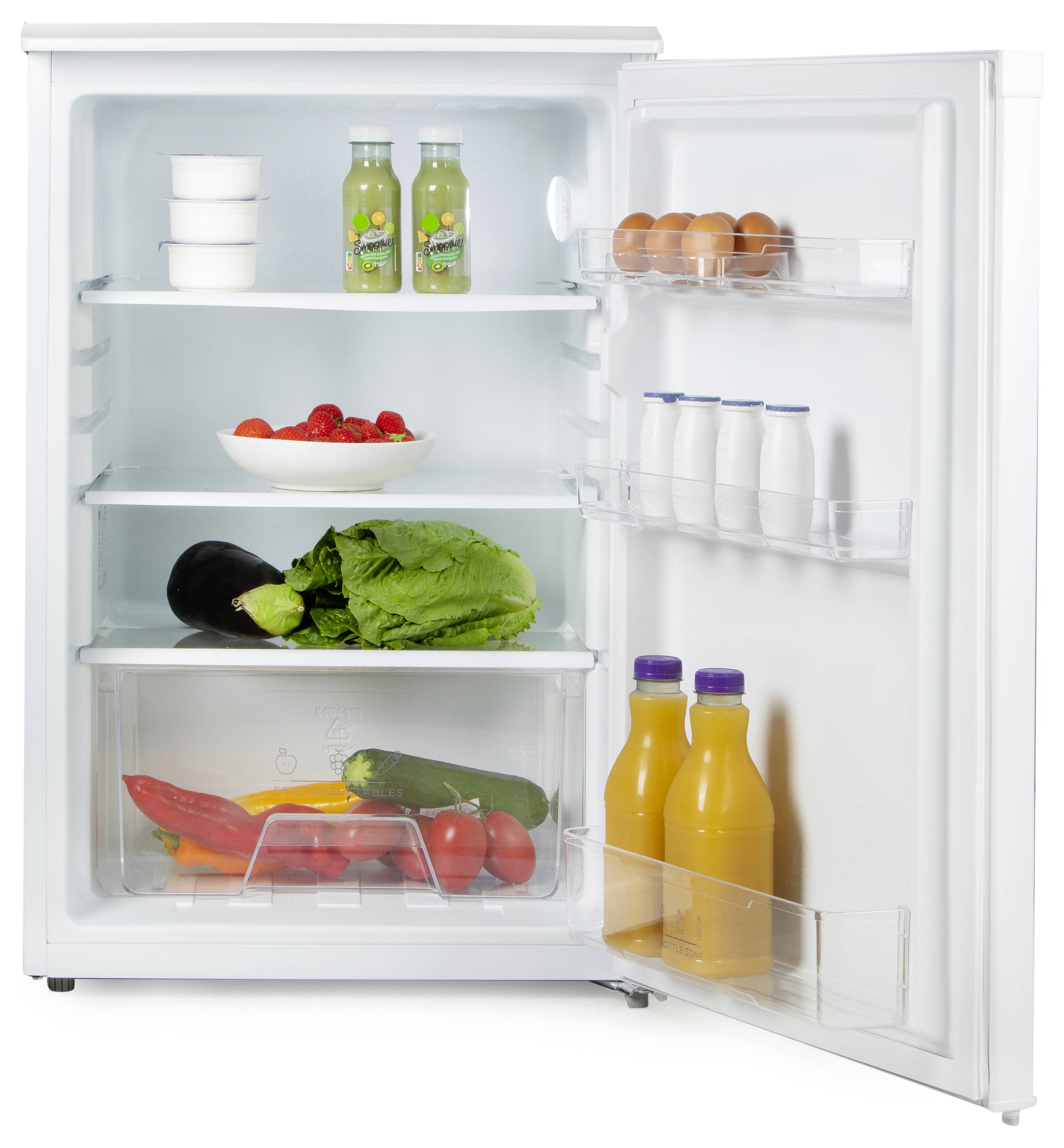 DOMO KÜHLSCHRANK Kühlschrank EEK: D (A - G) 131l Weiß