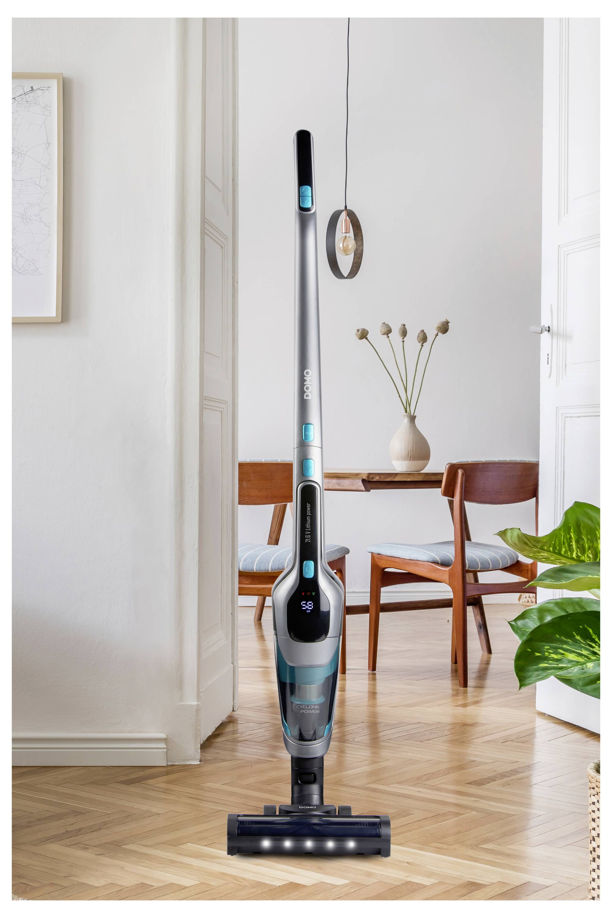 DOMO AKKU-STAUBSAUGER2-IN-1 DO249SV Akku-Handstaubsauger 21.6V