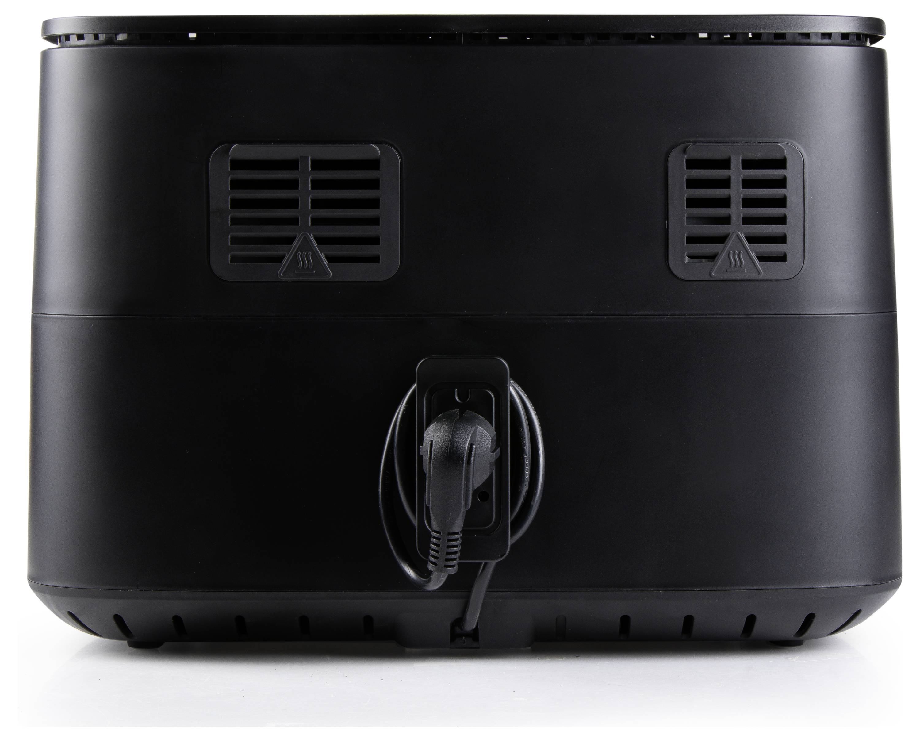 DOMO AIRFRYER DOUBLE FRY ZONE 3 + 6L Fritteuse 9l 2850W 2 Grillzonen Schwarz