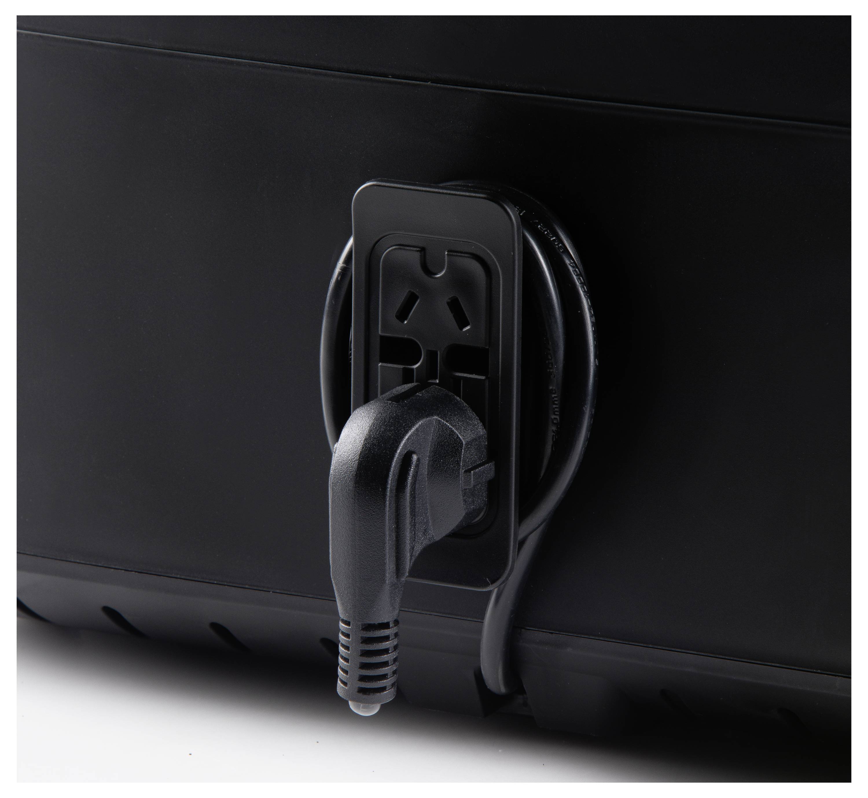 DOMO AIRFRYER DOUBLE FRY ZONE 3 + 6 L Fritteuse 9 l 2850 W 2 Grillzonen Schwarz