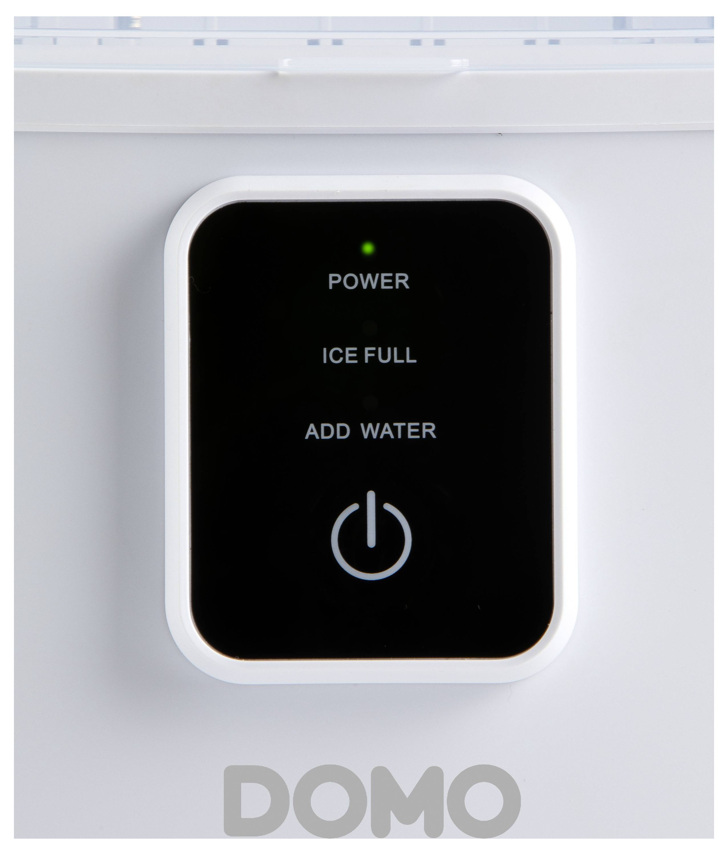 DOMO EISWÜRFELMASCHINE, 0.8L, 12kg in 24Std. Eiswürfelbereiter 0.8 l