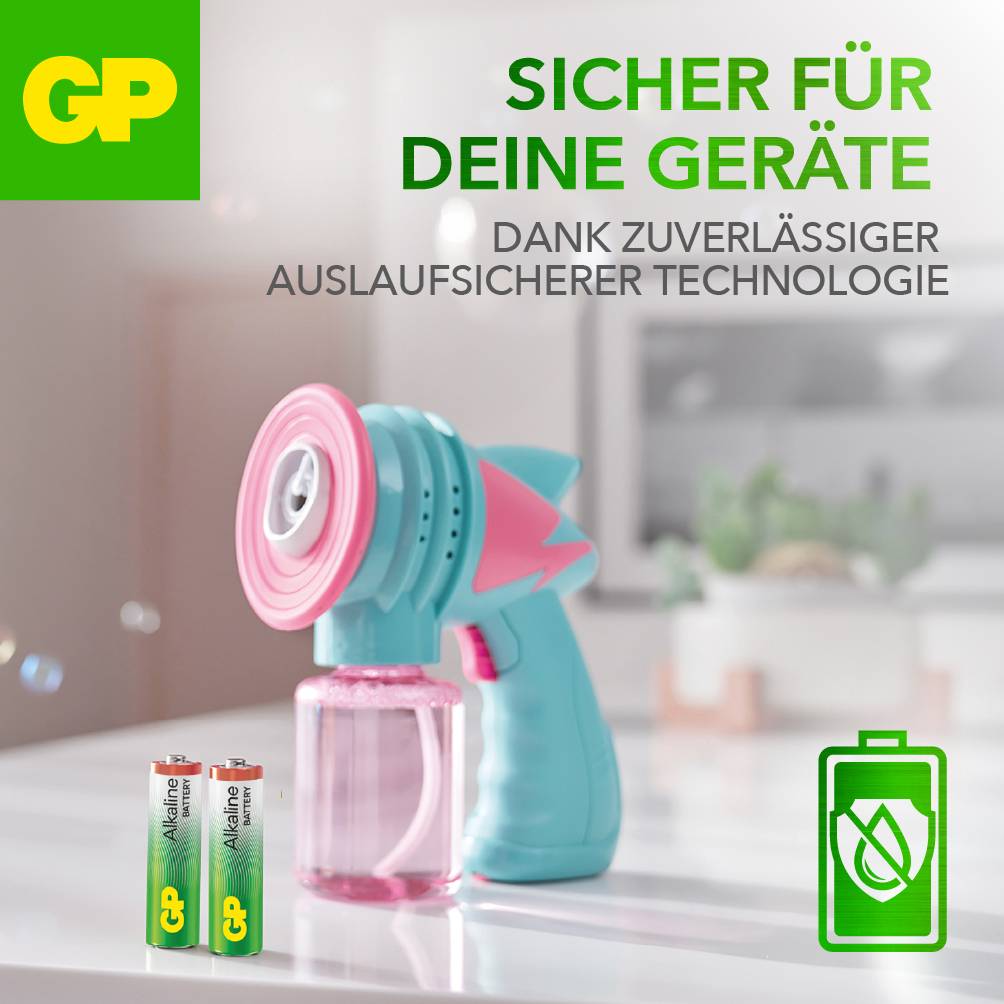 GP AA Batterie Alkaline 1,5V 4 Stück Mignon (AA)-Batterie 1.5 V 4 St.