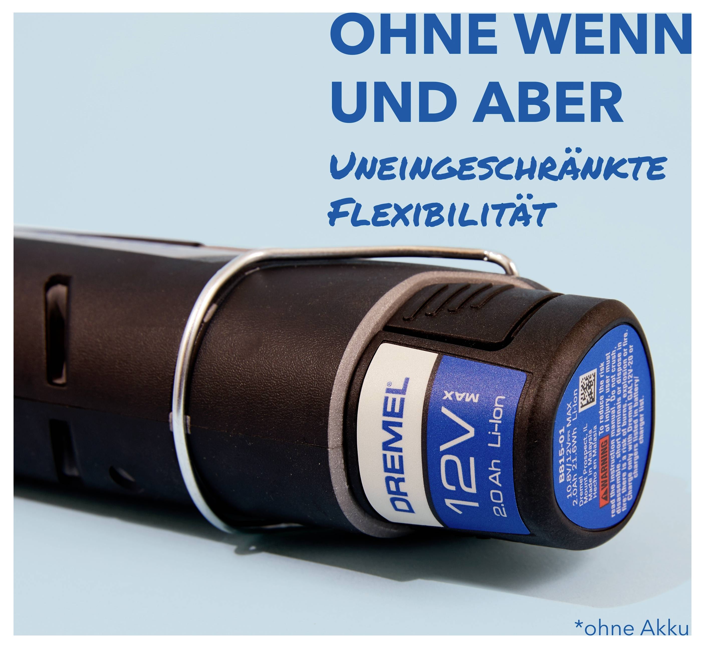 Dremel 8240-3-MB (ohne Akku) F0138240KB Multifunktionswerkzeug ohne Akku, ohne Ladegerät 12V