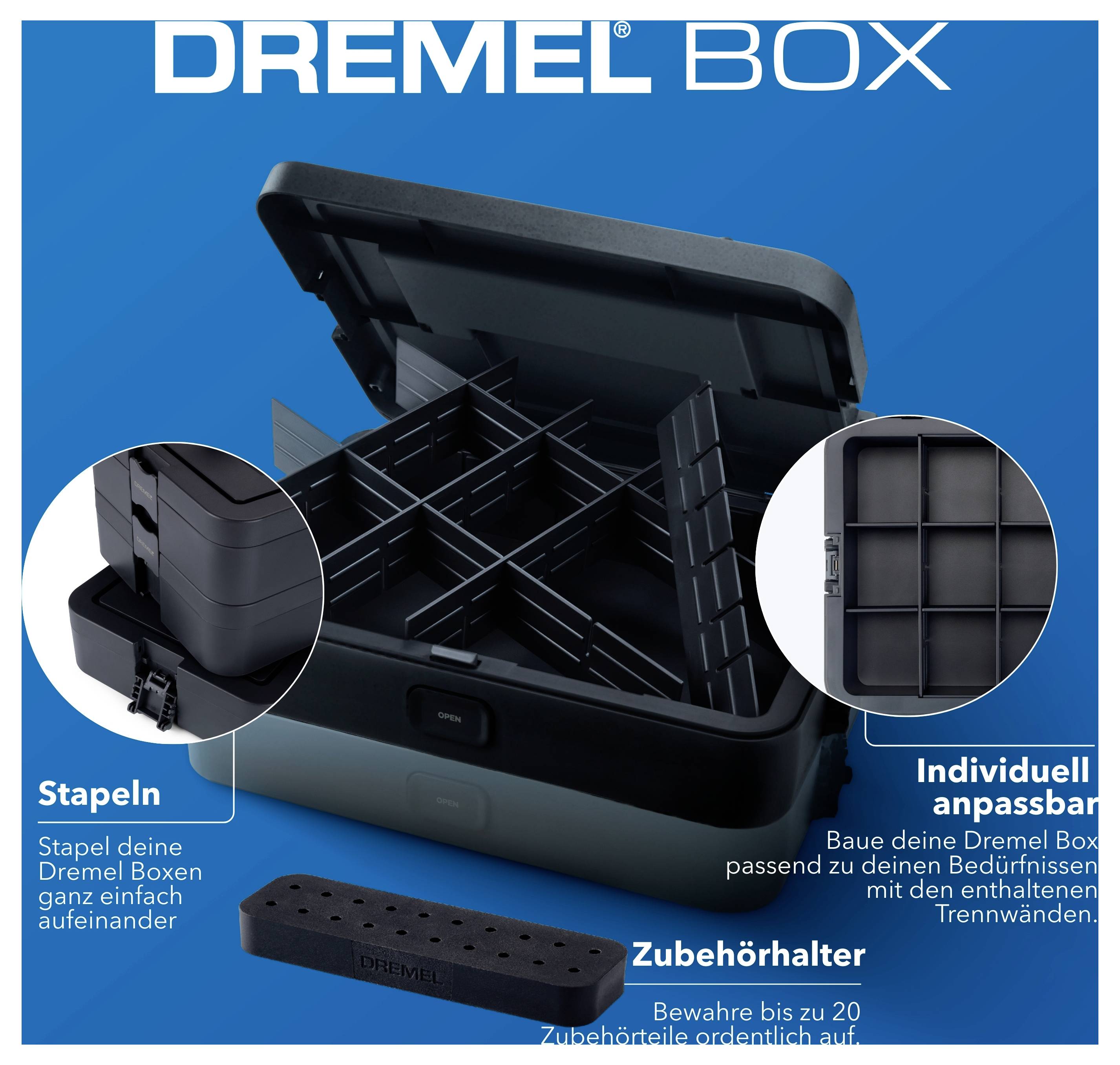 Dremel 8240-3-MB (ohne Akku) F0138240KB Multifunktionswerkzeug ohne Akku, ohne Ladegerät 12V