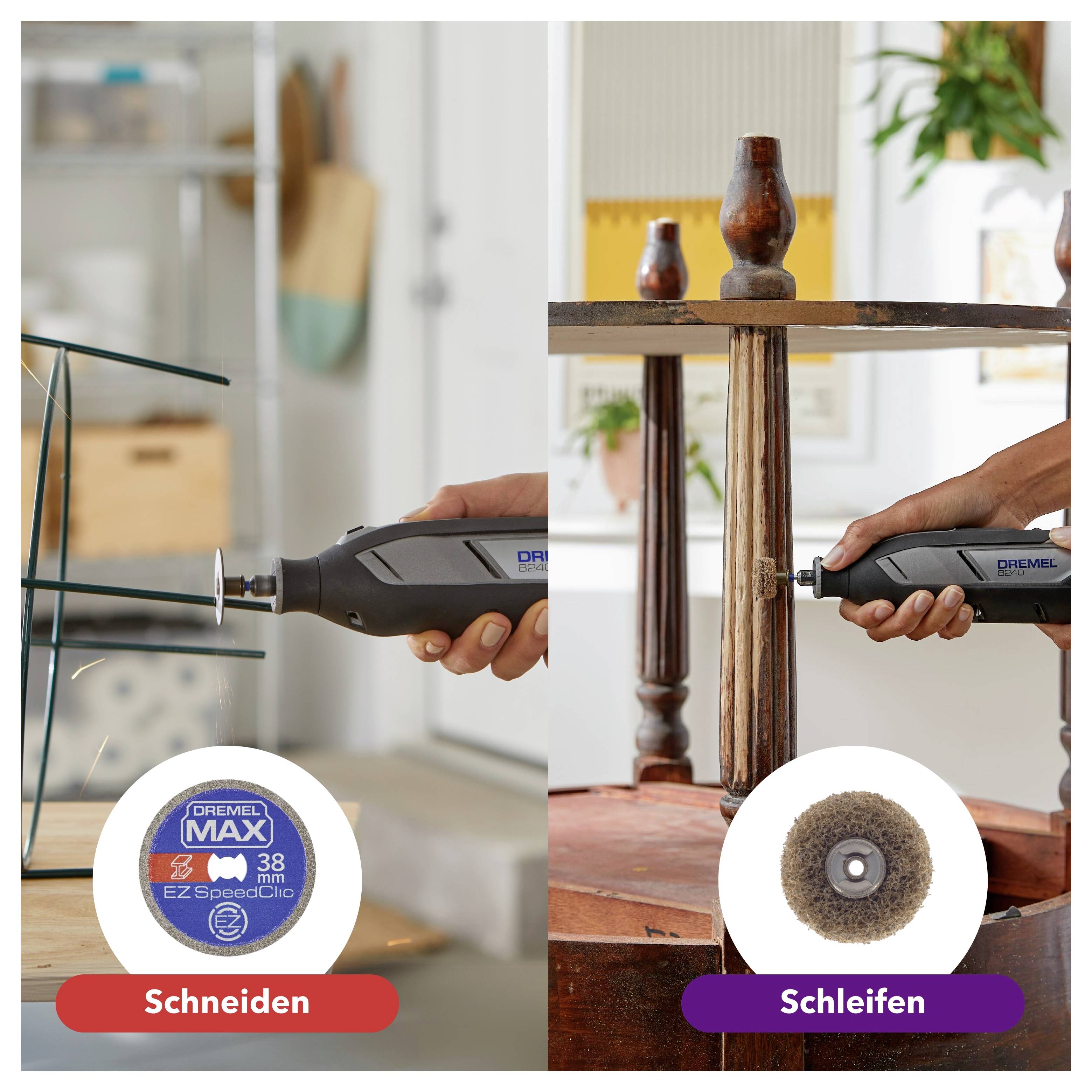 Dremel 8240-3-MB (ohne Akku) F0138240KB Multifunktionswerkzeug ohne Akku, ohne Ladegerät 12V