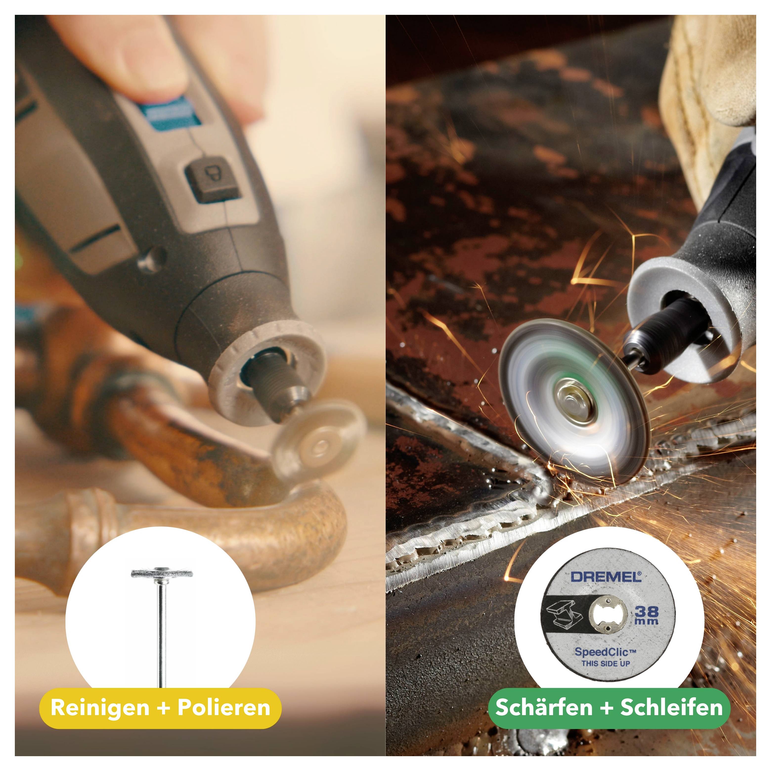 Dremel 8240-3-MB (ohne Akku) F0138240KB Multifunktionswerkzeug ohne Akku, ohne Ladegerät 12V