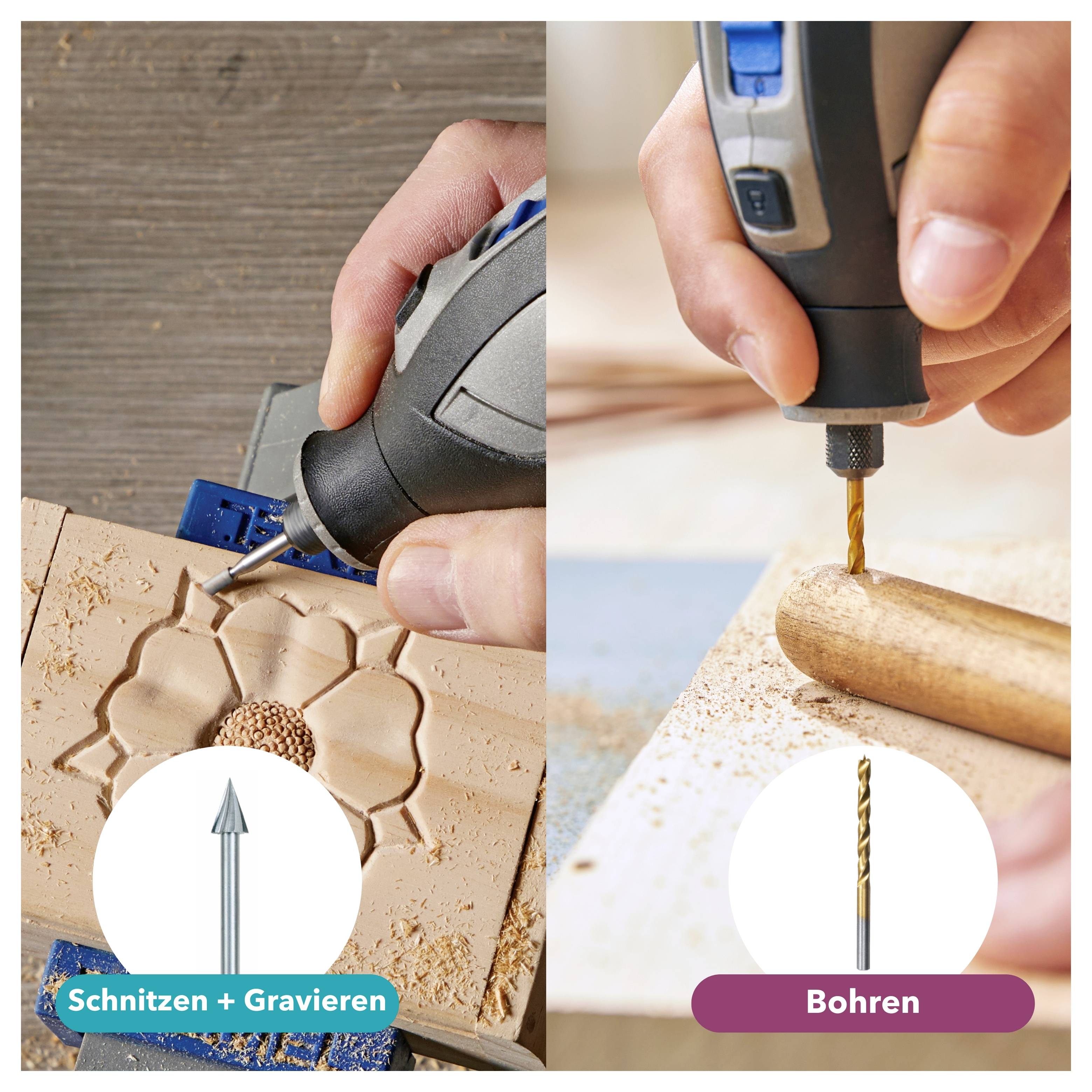 Dremel 8240-3-MB (ohne Akku) F0138240KB Multifunktionswerkzeug ohne Akku, ohne Ladegerät 12V