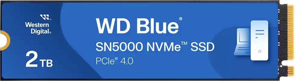 Western Digital Blue™ Interne M.2 PCIe NVMe SSD 2280 PCIe NVMe 4.0 x4 WDS200T4B0E-00CNZ0