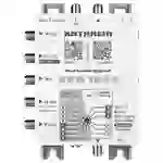 Kathrein EXD 1532 SAT Multischalter Eingänge (Multischalter): 5 (4 SAT/1 terrestrisch) Teilnehmer-A Kathrein EXD 1532 SAT Multischalter Eingänge (Multischalter): 5 (4 SAT/1 terrestrisch) Teilnehmer-A