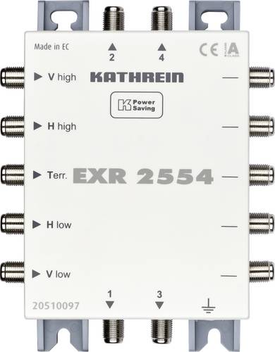 Kathrein Multischalter 5 auf 4 kaskadierb. EXR 2554