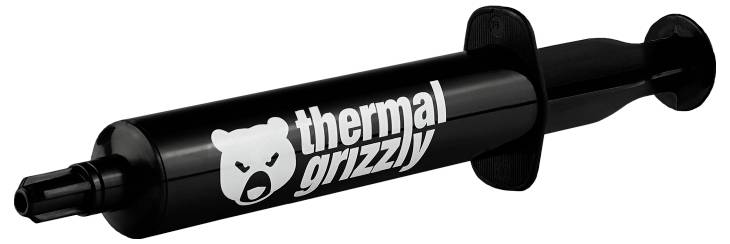 Eine schwarze Spritze mit der Aufschrift 