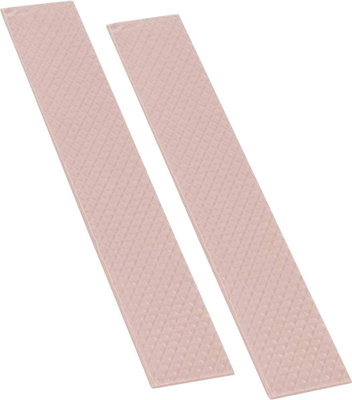 Zwei rosa Waffelstangen mit einem diagonalen Muster auf ihrer Oberfläche, vor einem einfarbigen Hintergrund abgebildet.
