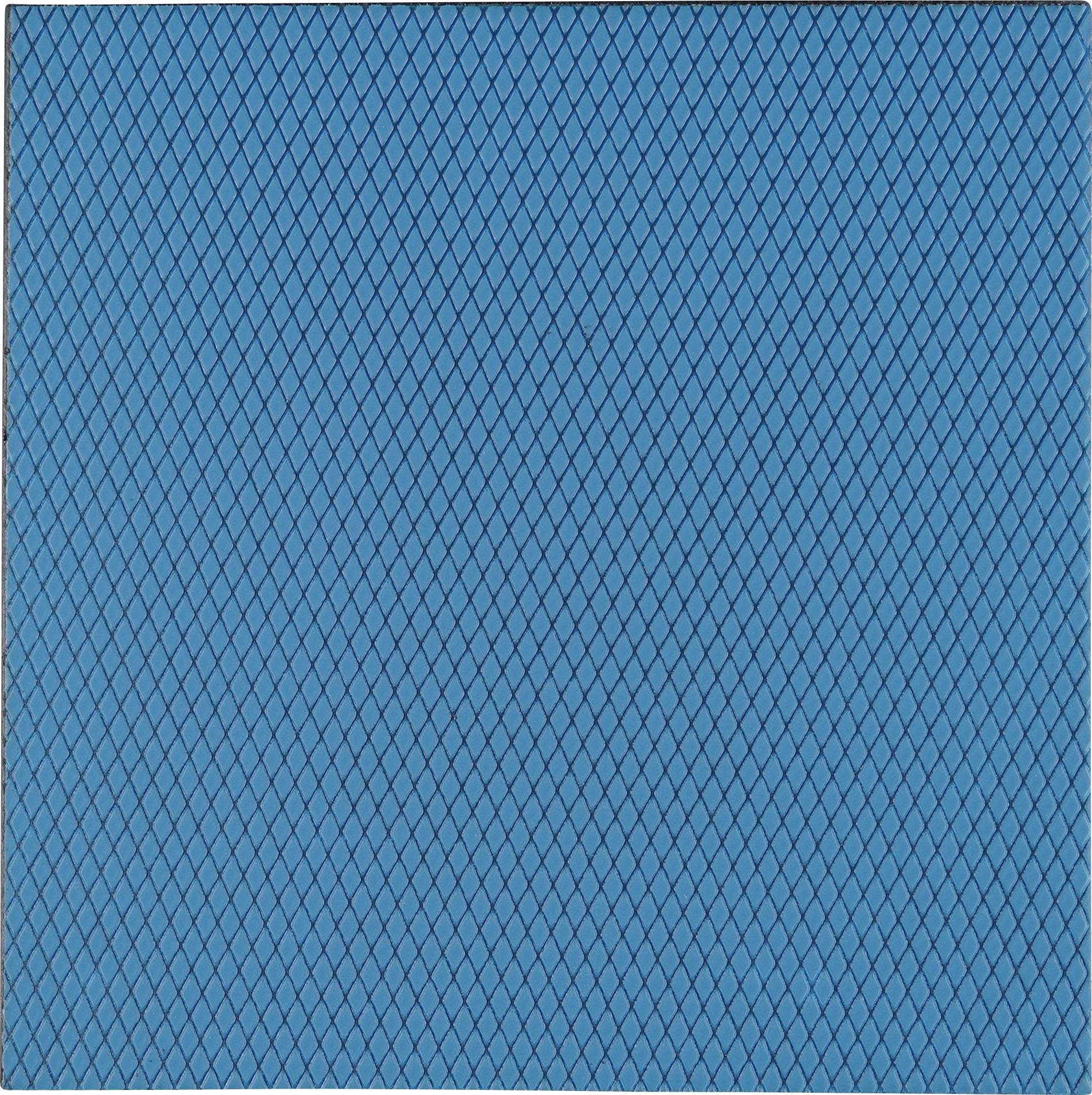 Ein blauer strukturierter Hintergrund mit einem sich wiederholenden Rautenmuster.