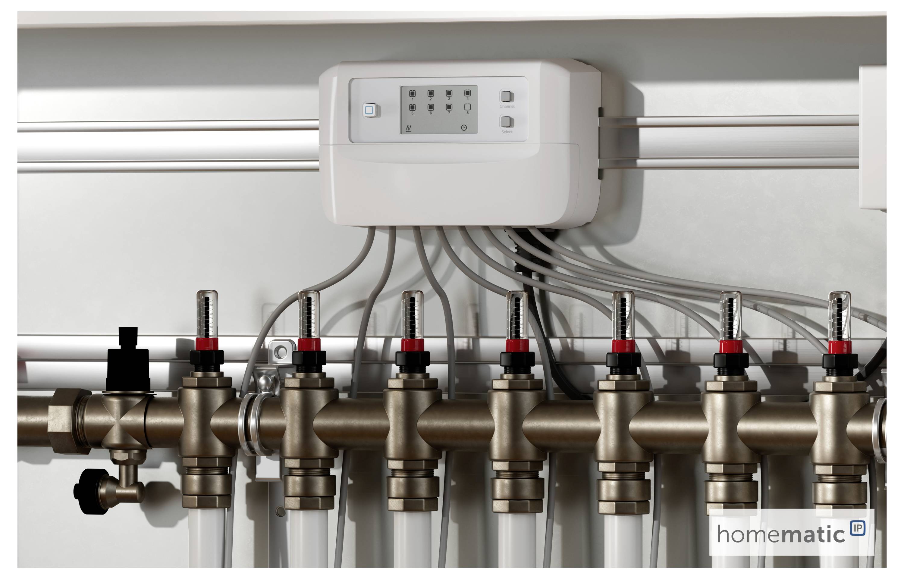 Homematic IP Fußbodenheizungssteuerung HmIP-FALMOT-C8