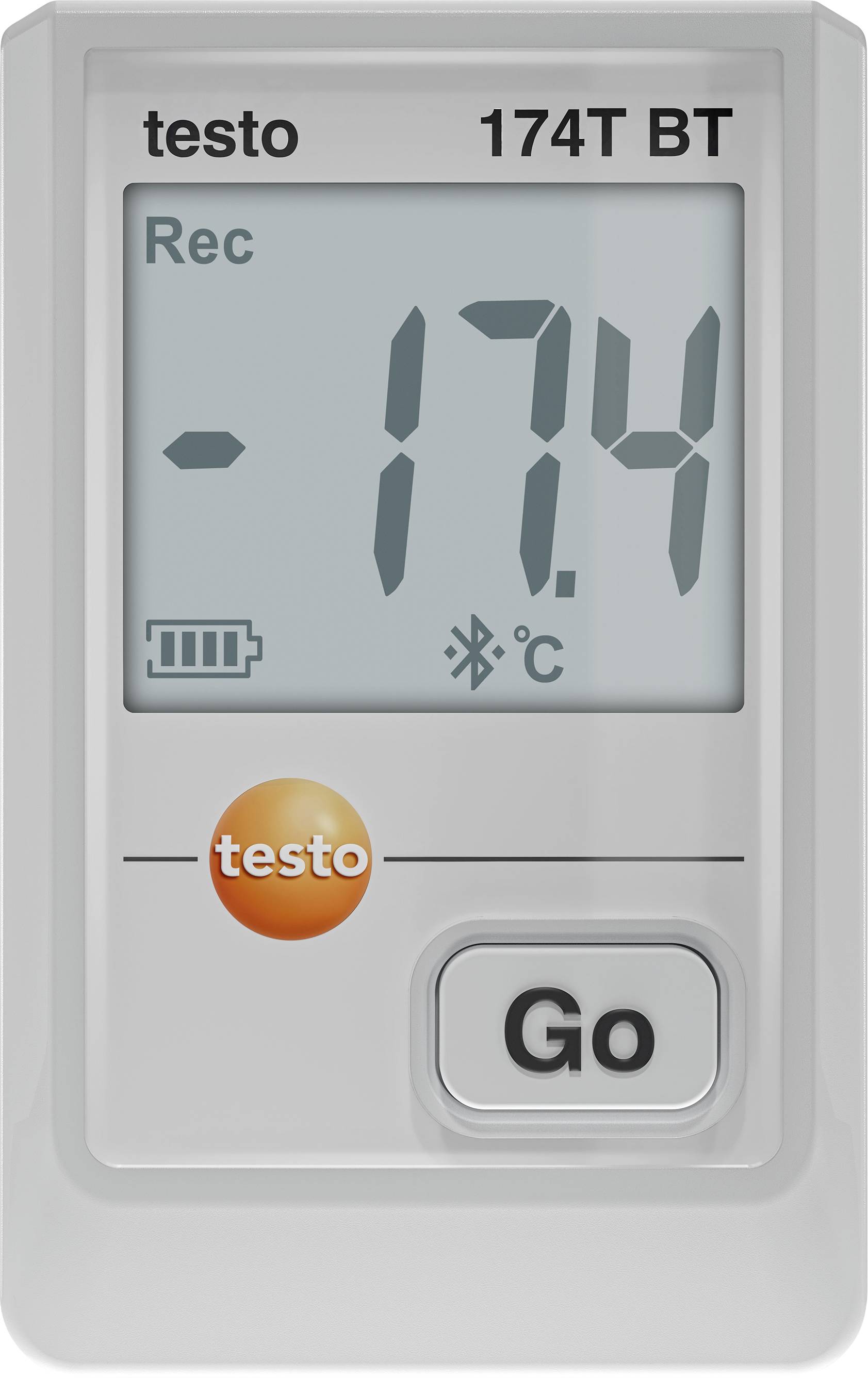 Testo 0572 1742 01 174 T  BT Temperatur-Datenlogger Messgröße Temperatur -30 bis 70 °C