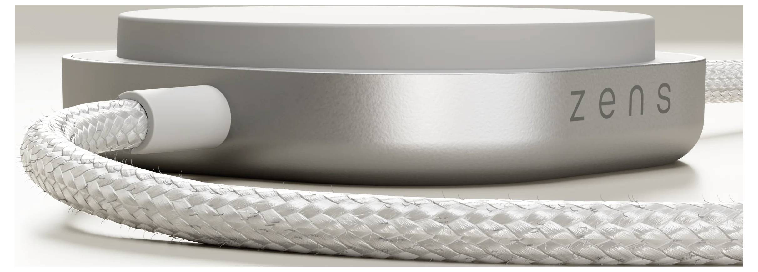 ZENS Induktions-Ladegerät ZECC05W ZECC05W/00 Ausgänge Induktionslade-Standard, Apple MagSafe, USB-C® Weiß