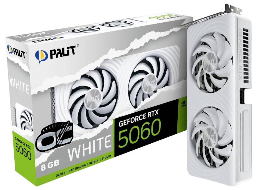Palit Grafikkarte Nvidia GeForce RTX 5060 GeForce RTX 5060 8GB GDDR7-RAM HDMI®, DisplayPort