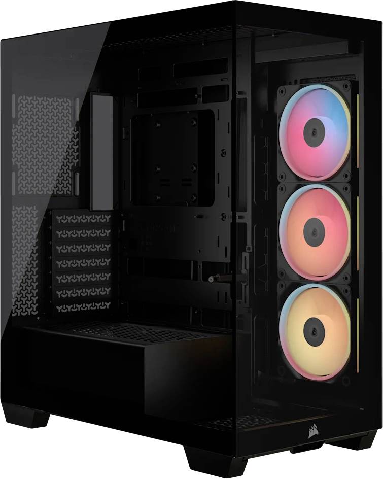Corsair Geh Midi 3500X LXR LINK Midi-Tower PC-Gehäuse Schwarz