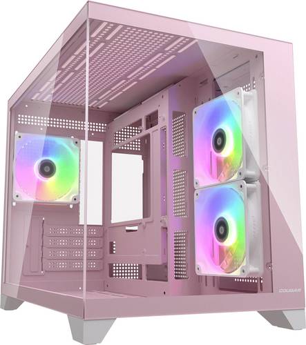 Cougar FV150 Mini-Tower PC-Gehäuse, Gaming-Gehäuse Pink