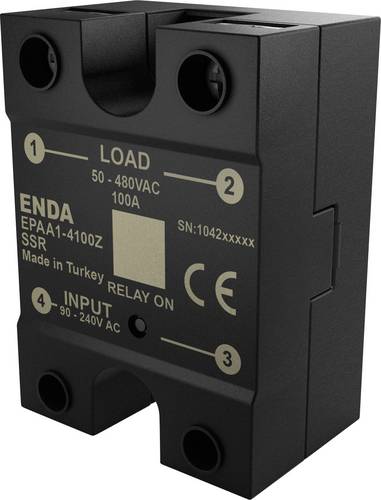 Enda Halbleiterrelais EPAA1-425Z 25 A Schaltspannung (max.): 460 V/AC Nullspannungsschaltend 1 St.