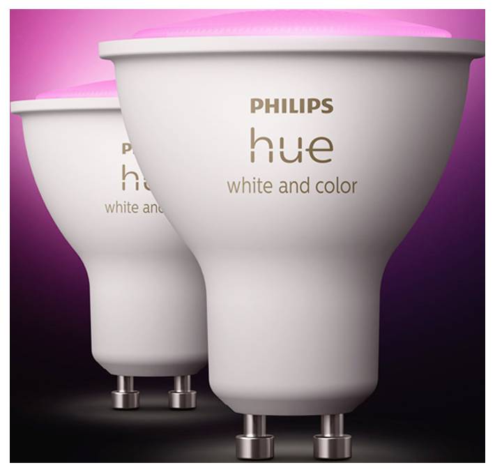 Philips LED-Leuchtmittel, LED-Dimmer 929003666513 EEK: E (A - G) Hue White & Col. Amb. GU10 GU10 4.2W