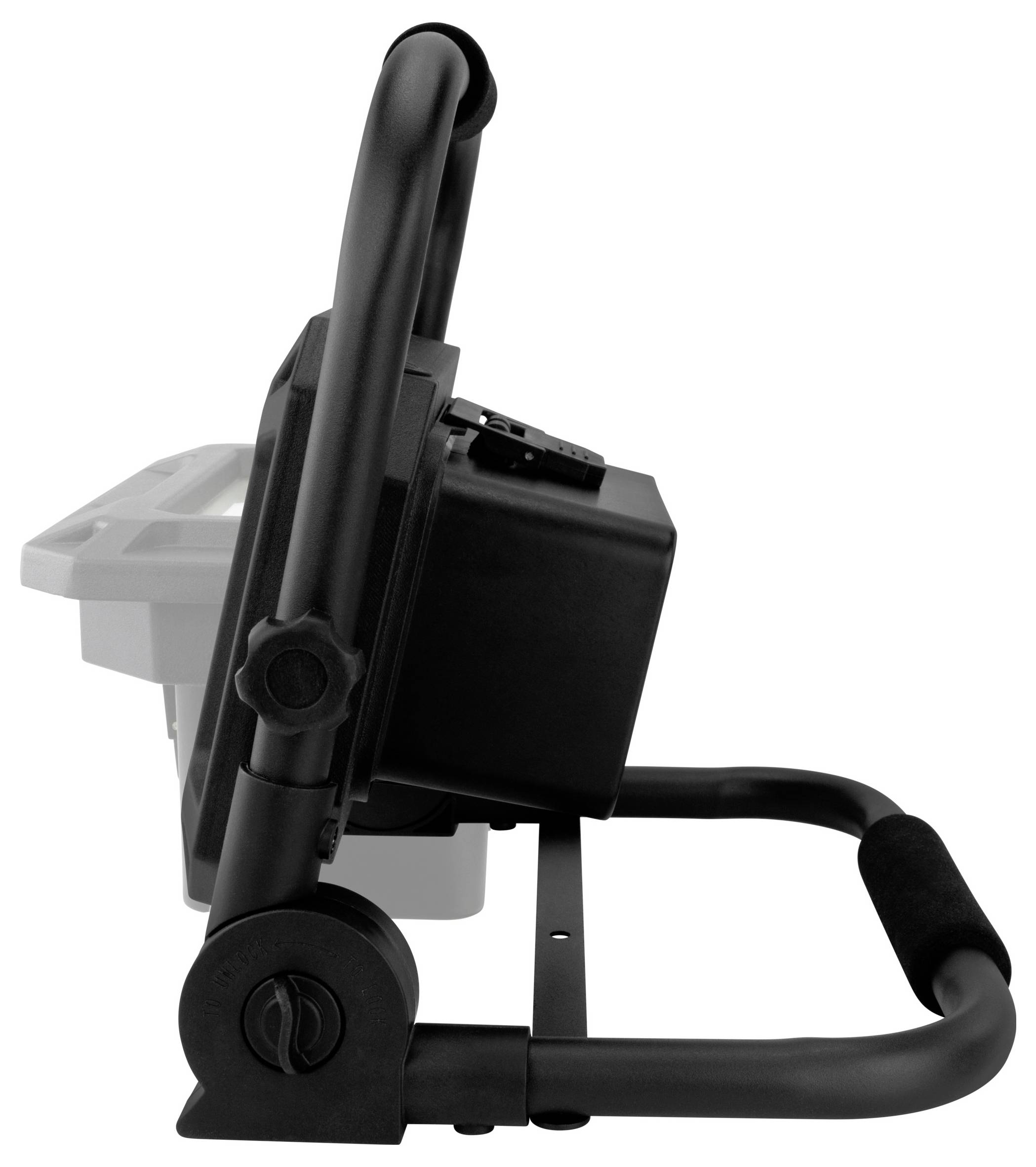 Ansmann 1600-0713 LED Strahler FL50W 18V Powertool-Akkupacks, inkl. Adapterplatten Akkubetriebenes LED-Leuchtmittel, COB LED