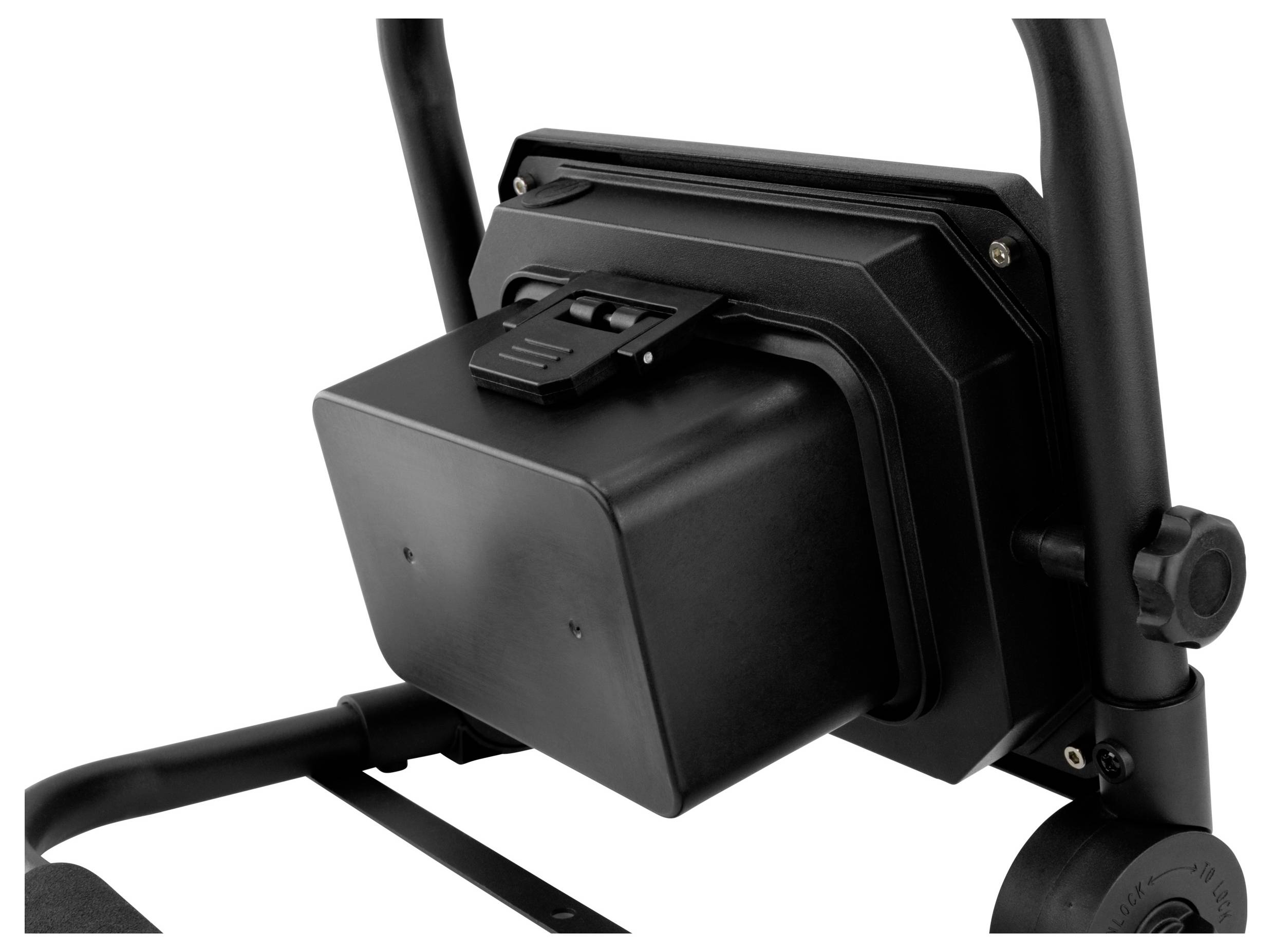 Ansmann 1600-0713 LED Strahler FL50W 18V Powertool-Akkupacks, inkl. Adapterplatten Akkubetriebenes LED-Leuchtmittel, COB LED