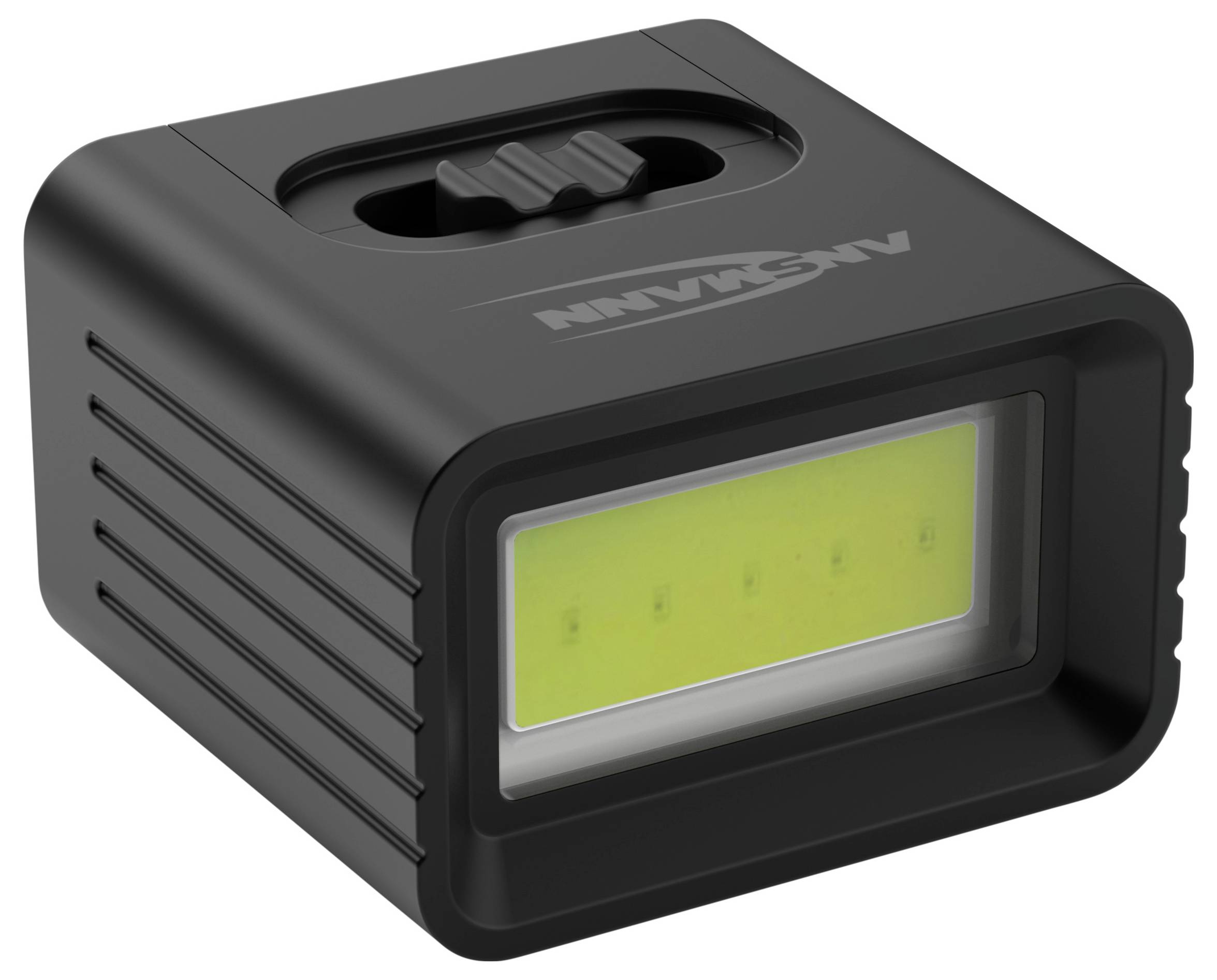 Ansmann 1600-0714 COB LED Mini-Leuchte betrieben durch 9V Batterie COB LED Handlampe batteriebetrieben 3W 60lm