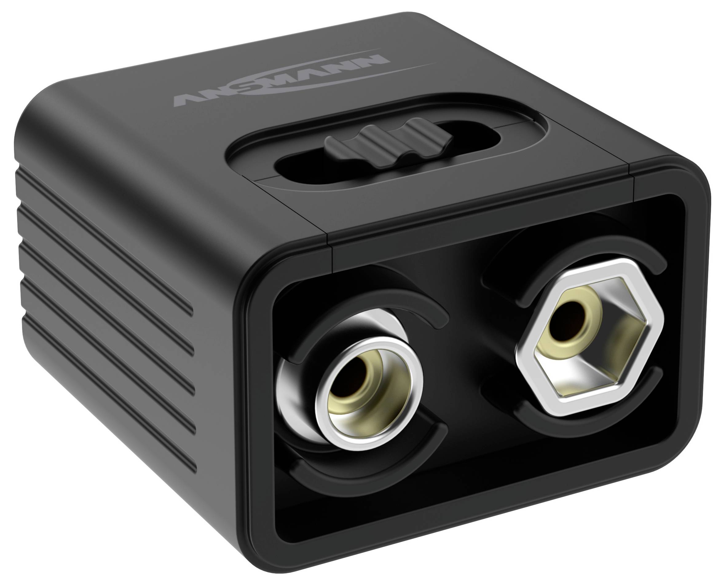 Ansmann 1600-0714 COB LED Mini-Leuchte betrieben durch 9V Batterie COB LED Handlampe batteriebetrieben 3W 60lm