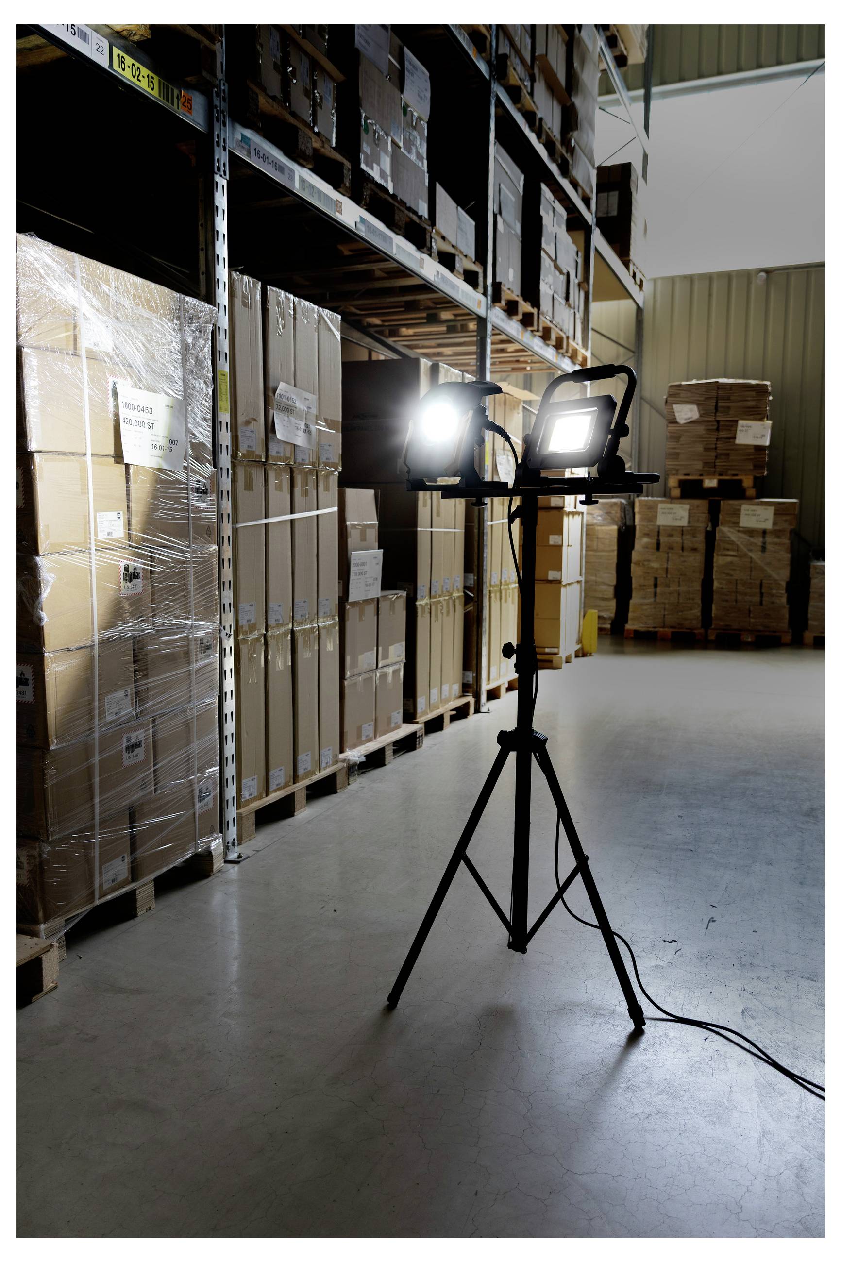 Ansmann Universalstativ UT180 Baustrahlerstativ Stativlänge (max.): 1800mm 1600-0705