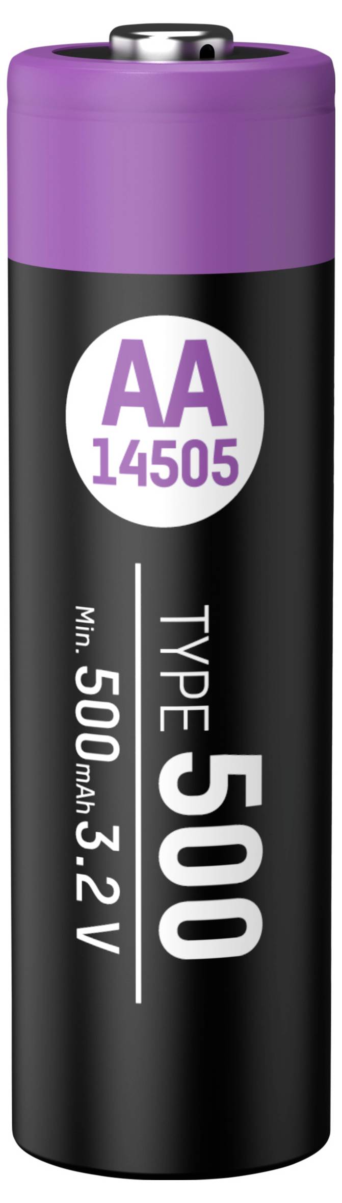 Ansmann Lithium-Eisenphosphat Akku Mignon AA 500 mAh Mignon (AA)-Akku LiFePO 4 500 mAh 3.2V 1St.