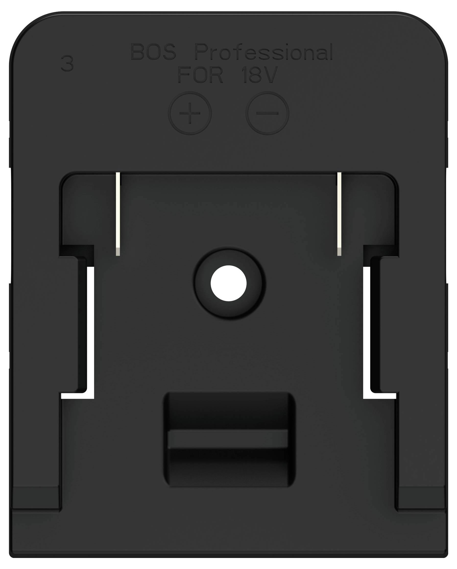 Ansmann Adapterplatte Bosch Akku-Baustrahler 1600-0732