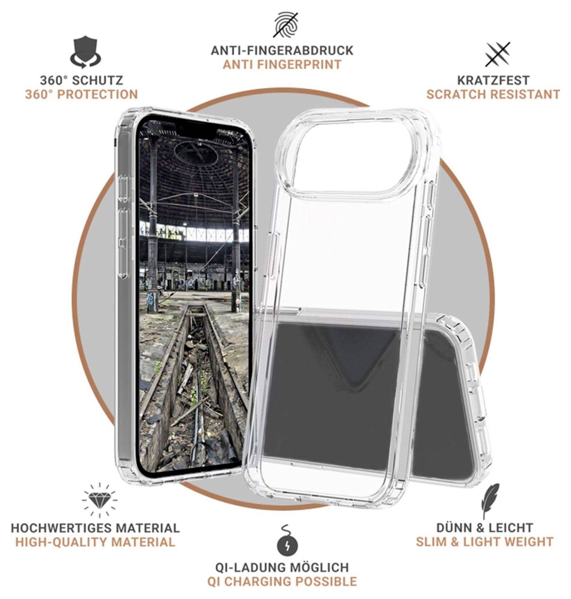 JT Berlin Case Apple iPhone Air Transparent Stoßfest 11152