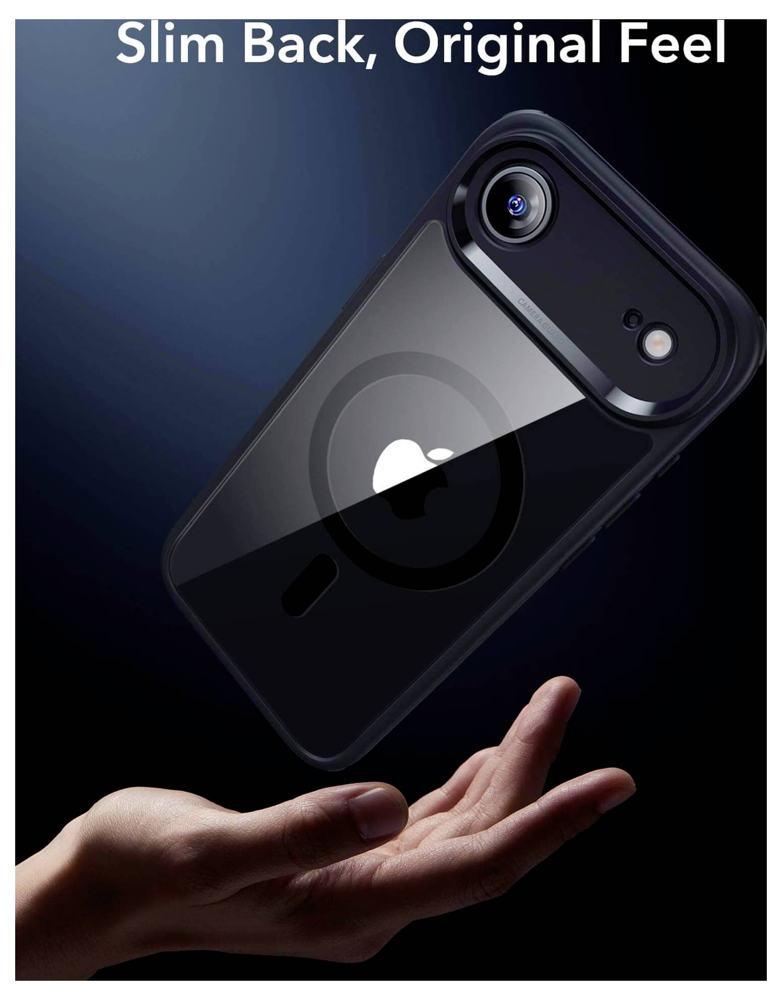 ESR Case Apple iPhone Air Schwarz, Transparent 1A86200301