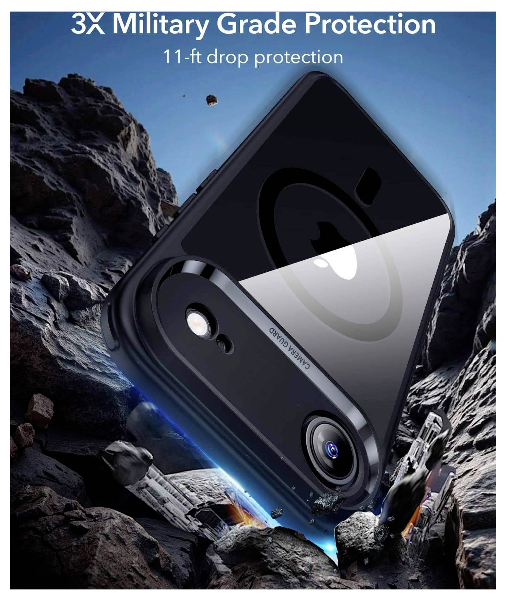 ESR Case Apple iPhone Air Schwarz, Transparent 1A86200301